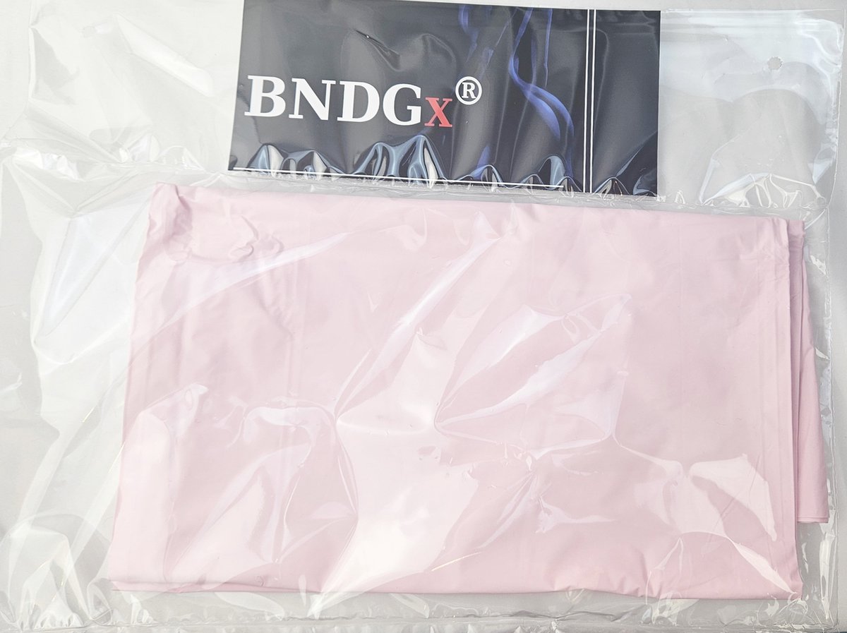 Laken  130X220 BNDGx® - Roze - Waterdicht voor bed - Seks - PVC Stof - - matras beschermer