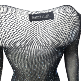 BamBella ® - Panty pak -Onesize - body suit - Dames - Onesize - Erotische jumpsuit van kant lingerie