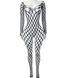 BamBella ® - Panty pak -Onesize - body suit - Dames - Onesize - Erotische jumpsuit van kant lingerie