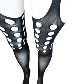 BamBella ® - Panty -Onesize - gaas maillot dunne pantys Dames - Onesize - sexy Erotische lingerie van kant