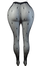 BamBella ® - Panty -Onesize - gaas maillot dunne pantys Dames - Onesize - sexy Erotische lingerie van kant