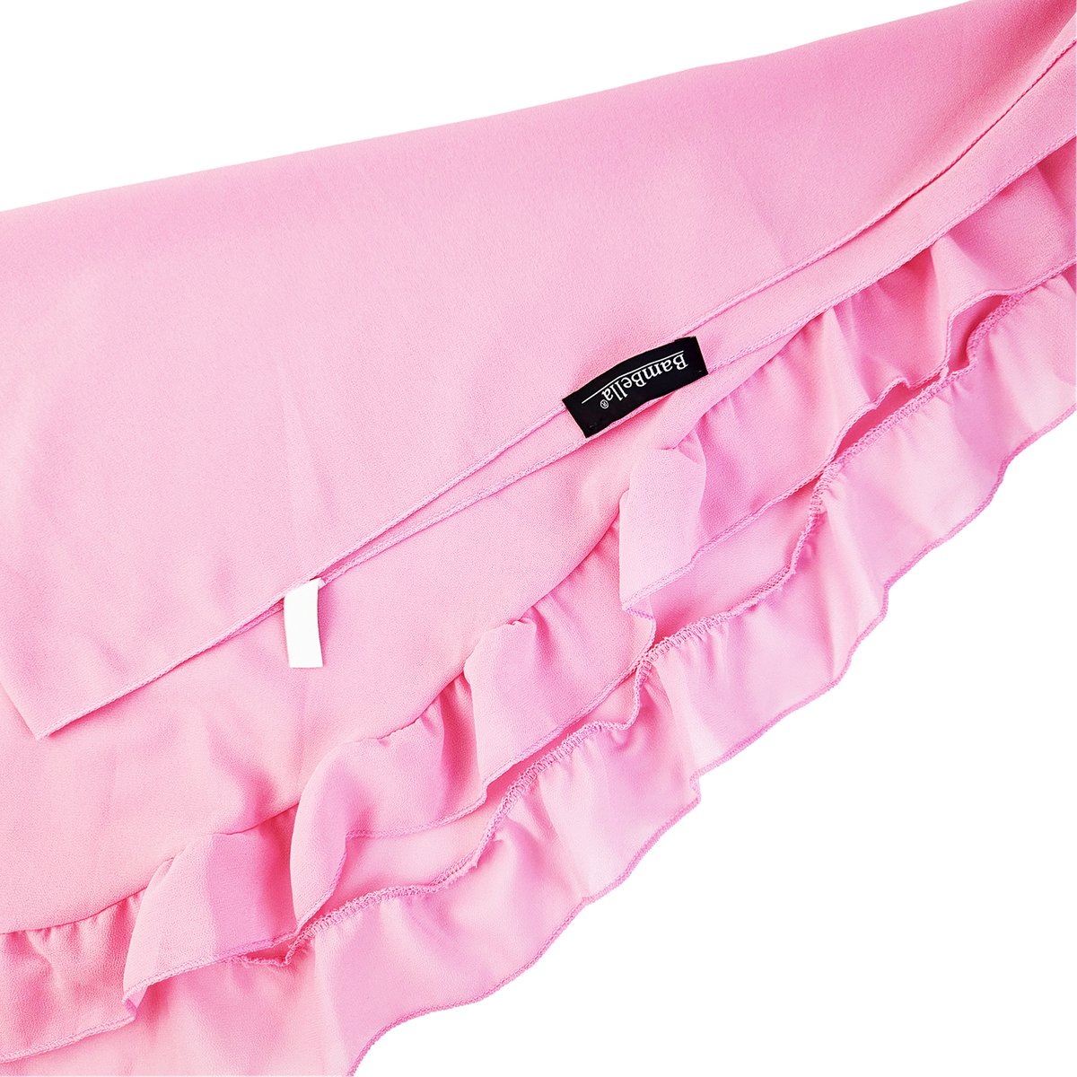 BamBella® - Rok - Onesize omslag doek Strand rokje kort doorzichtig chiffon Roze