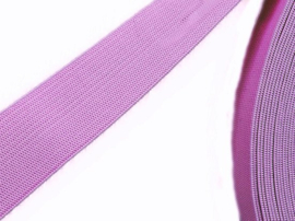 Elastiek - 1 meter - taille Band - 25mm breed - licht Roze voor naaien