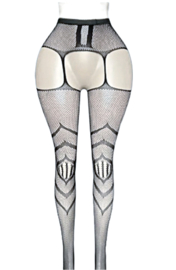 BamBella ® - Panty -Onesize - gaas maillot dunne pantys Dames - Onesize - sexy Erotische lingerie van kant