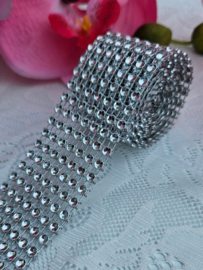 Glitter Lint steentjes 1 meter 35mm glitter glitters steen lintje versieren DIY knutselen meisjes craft art scrapbook