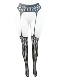 BamBella ® - Panty -Onesize - gaas maillot dunne pantys Dames - Onesize - sexy Erotische lingerie van kant