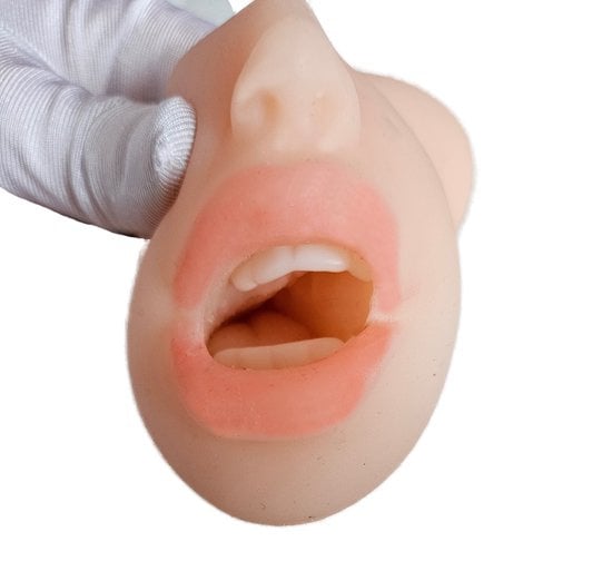 Masturbator voor man -Vaginaal Anaal Mond - Pocket Pussy voor man - Kunstmond - Blowjob Zuigen
