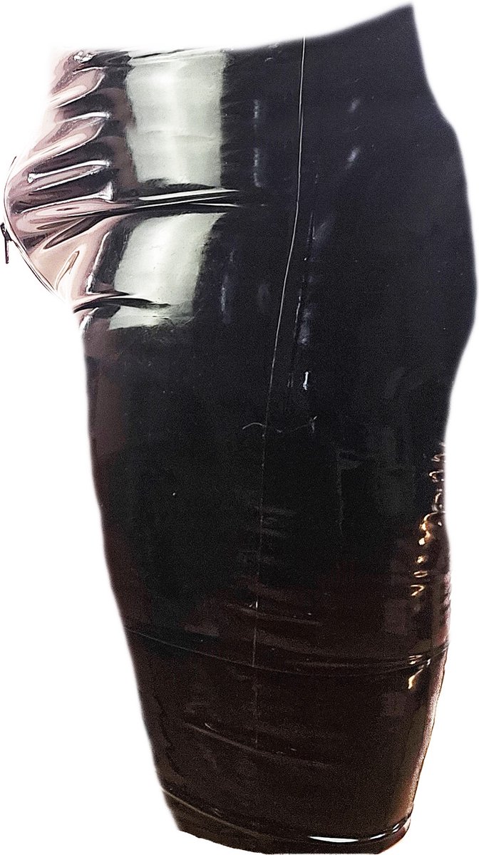 BNDGx® - 100% LATEX open kruis broek - kort Zwart BDSM sexy glans BDSM Rubber Fetish SM erotische porno rollenspel kleding