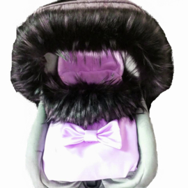 Voetenzak Roze Maxi Cosi Buggy Kinderwagen Wagenzak voor Baby en Kind