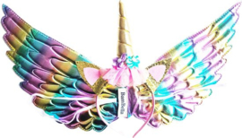BamBella® - Verkleedkleren meisje - one size - Eenhoorn vleugels - Unicorn verkleedkleding
