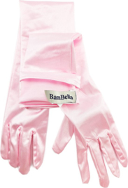 BamBella® Lange Handschoenen Fel Roze onesize Lange Elastische | One Size |