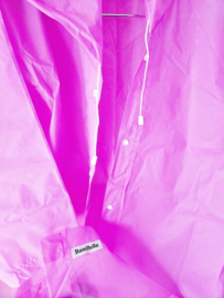 BamBella® - Regenjas Kind Roze - Onesize - 4 tot 9 Jaar - Voor kinderen Regen jas