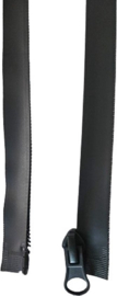BamBella® - Rits Waterdicht - 70 cm - Deelbaar - 1 stuk - Zwart - Dik Stevig kleermaker bloktanden deelbare naaien waterproof