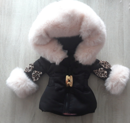 Children's coat Fur collar jacket Girls Winter coat BamBella