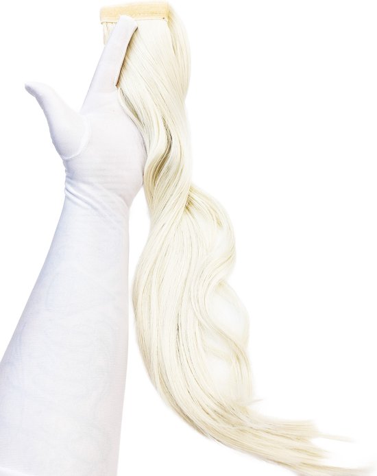 Paardenstaart hair extentsions blond wrap around - Synthetisch haar
