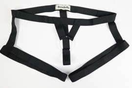 BamBella ® - Sexy Erotische bondage Lingerie   Heren onderbroek Zwart mannen boxer