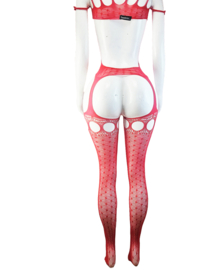BamBella ® - Panty pak -Onesize - body suit - Dames - Onesize - Erotische jumpsuit van kant lingerie