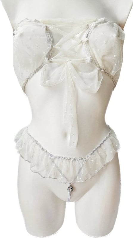 Sexy lingerie set -   - kruisloos string - Set erotische kleding dames