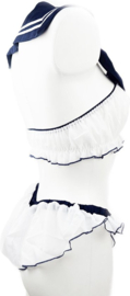 BamBella ® Sexy Cosplay Rollenspel kleding - Onesize - outfit dames Matrozen pak blauw