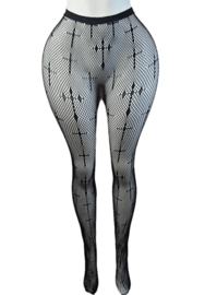 BamBella ® - Panty -Onesize - gaas maillot dunne pantys Dames - Onesize - sexy Erotische lingerie van kant