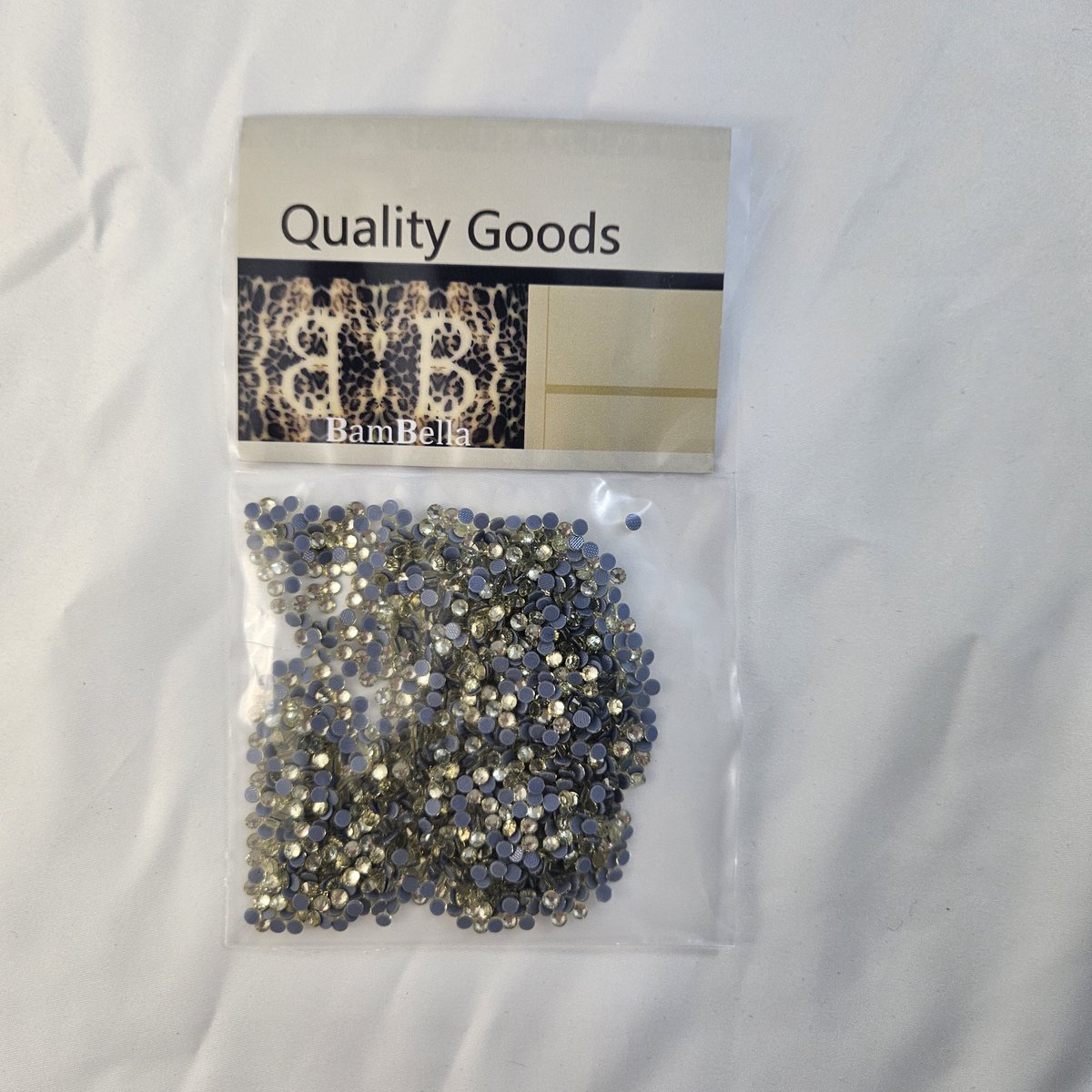 BamBella® - SS16 - Geel Hotfix strass Steentjes - 1440 stuks - strass stenen glitters nail art kleding versieren