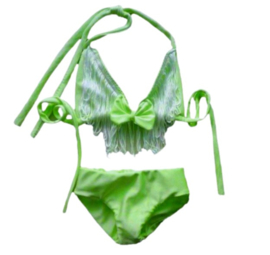 Bikini Neon Groen baby en kind Zwemkleding Badkleding meisje