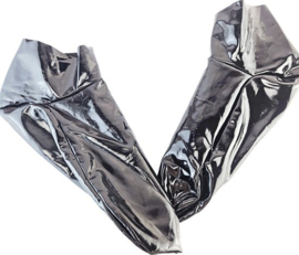 BamBella ® - Sokken - Maat S 35 t/m 38 - Datex (Mix van latex en stof) wetlook fetish sok
