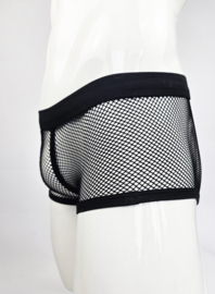 BamBella® Boxer short kant voor mannen - XL - doorzichtig Erotische Sexy Lingerie Heren - Zwart mannen ondergoed slip