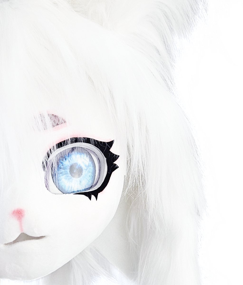 BamBella® Luxe Grote Masker schattig grote ogen meisjes wit japanse meisjes kawaii stijl