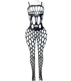 BamBella ® - Panty pak -Onesize - body suit - Dames - Onesize - Erotische jumpsuit van kant lingerie