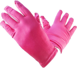 BamBella® - Handschoenen Kort Fel Roze - Voor dames en Heren
