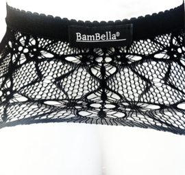 BamBella ® - Panty -Onesize - gaas maillot dunne pantys Dames - Onesize - sexy Erotische lingerie van kant
