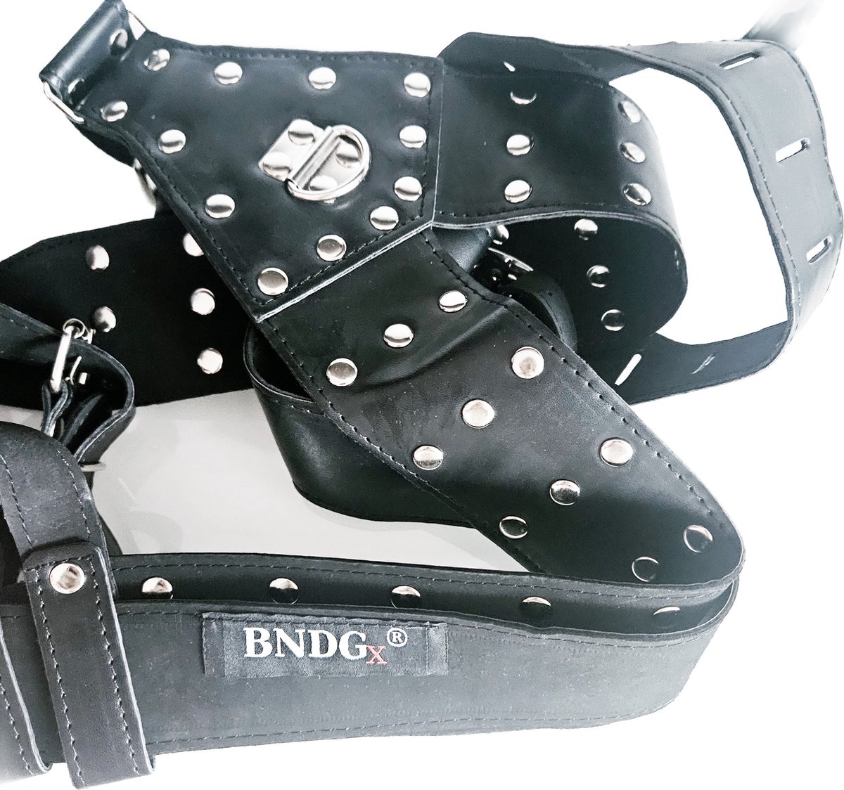 BNDGx® - Bondage tuig pak Harnas Man penis riem - Erotische sex Body Nep Leer - Verstelbaar -