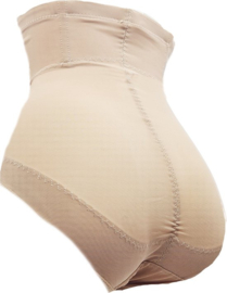 BamBella® Taille korset - S t/m XL ondergoed - maat XL - Sterk corrigerende Taille Korset onderbroek Bruin