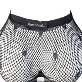 BamBella ® - Panty -Onesize - gaas maillot dunne pantys Dames - Onesize - sexy Erotische lingerie van kant