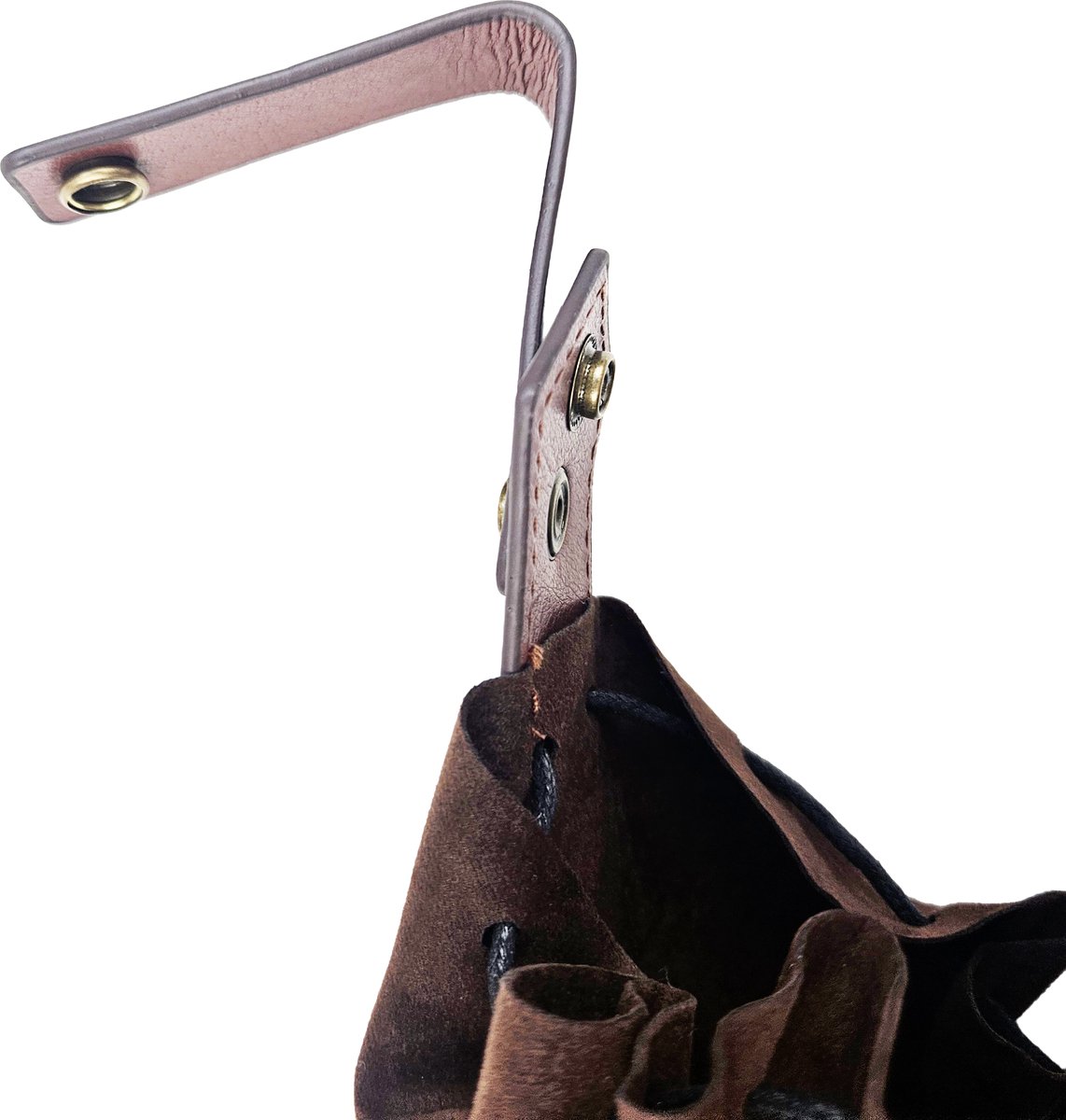 Portemonnee - Middeleeuwse viking Buidel voor op je riem accessoire geld zak zakje - Zonder riem