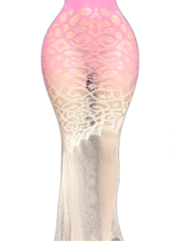 BamBella® -   set - Onesize - Erotische sexy nacht set broek met top doorzichtig kant - Super Stretch