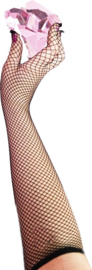 BamBella® -Handschoenen Panty net vistnet stof Bruin mesh onesize Sexy Lange Elastische handschoen