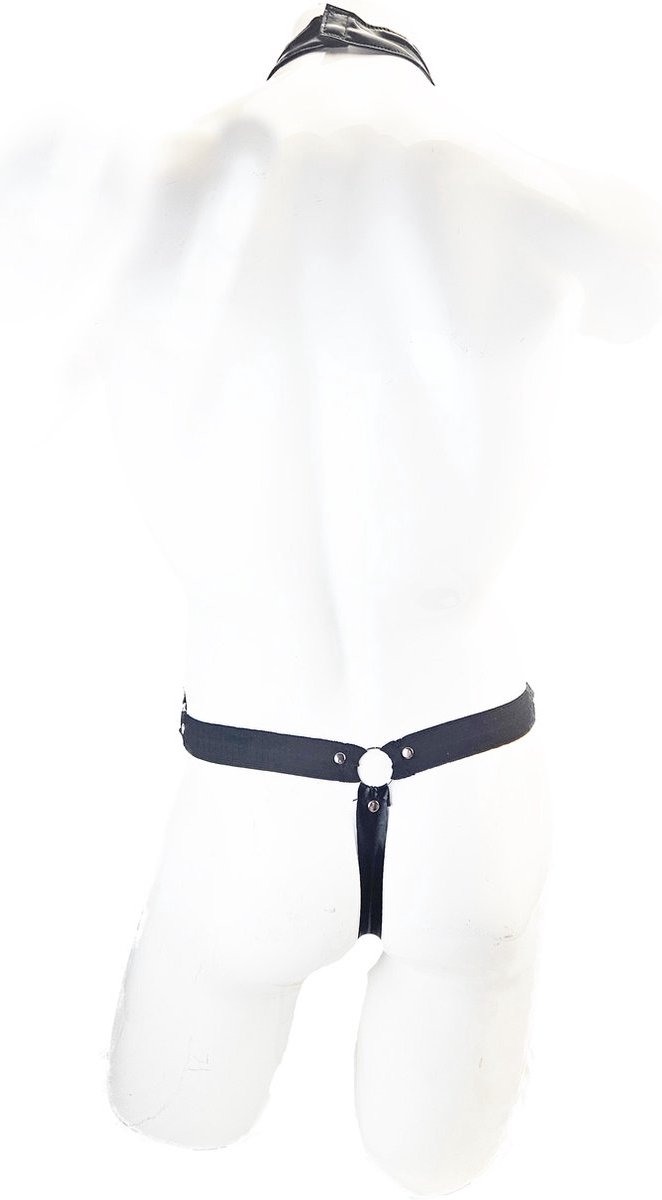 BNDGx® - Sexy Erotische bondage -XL/XXL - onderbroek onesize Heren body Zwart mannen lingerie