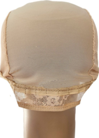 BamBella® Wig Cap licht bruin - Pruik Maken - Haar netje kapje