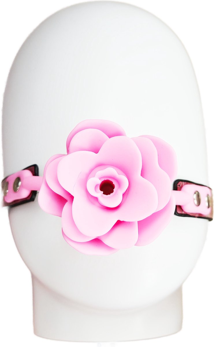 BNDGx® - Gag Ball Roze - Seks speeltje - Gagbal roos mond strap masker bdsm fetish