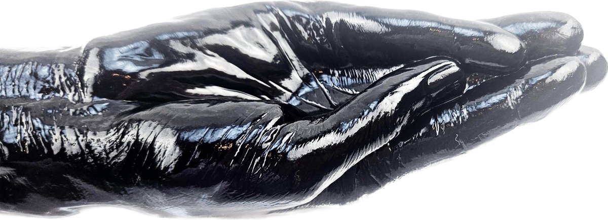 BNDGx® - Dildo - Extreem Grote Hand - wZwarte Lange dikke Realistisch Penis -Zuignap -Anaal BDSM SM Fetisch Seks speeltje