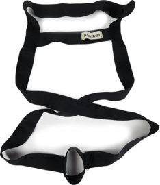 BamBella ® - Sexy Erotische bondage Lingerie onesize Heren body Zwart mannen pak