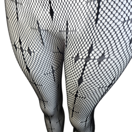 BamBella ® - Panty -Onesize - gaas maillot dunne pantys Dames - Onesize - sexy Erotische lingerie van kant