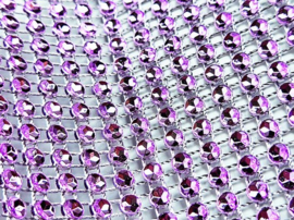 Glitter lint roze steentjes 1 meter 11.5cm glitter glitters steen lintje versieren DIY knutselen meisjes craft art scrapbook