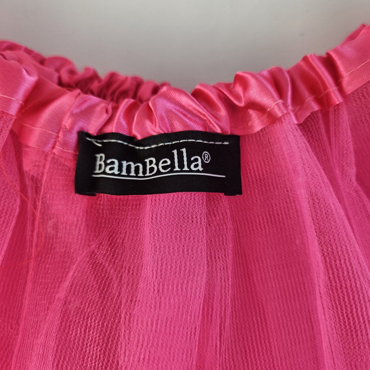 BamBella® - Onesize - Fel Roze tule rok poffig Tulle laagjes rokje rok dames