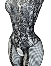 BamBella ® - Panty pak -Onesize - body suit - Dames - Onesize - Erotische jumpsuit van kant lingerie