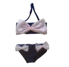 Bikini Blauw en kind Zwemkleding Badkleding meisje