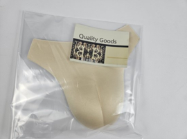 BamBella® - Lgbtq Nep Vagina slip ondergoed licht bruin voor mannen transgender drag queen crossdresser