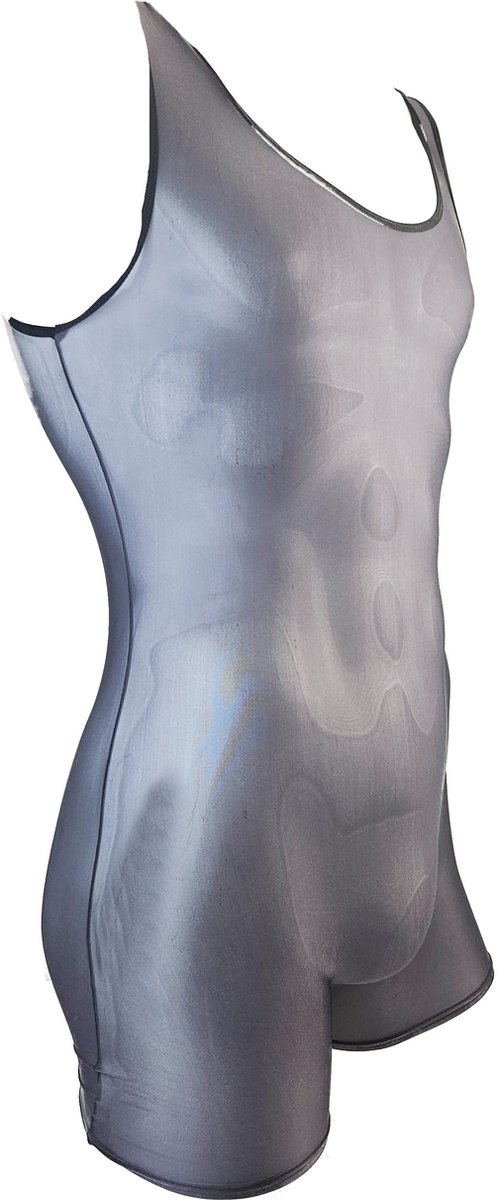 BamBella® - Erotische Panty pak man - Zwart - Mannenpanty - bodysuit kant bodysuit heren lingerie ondergoed